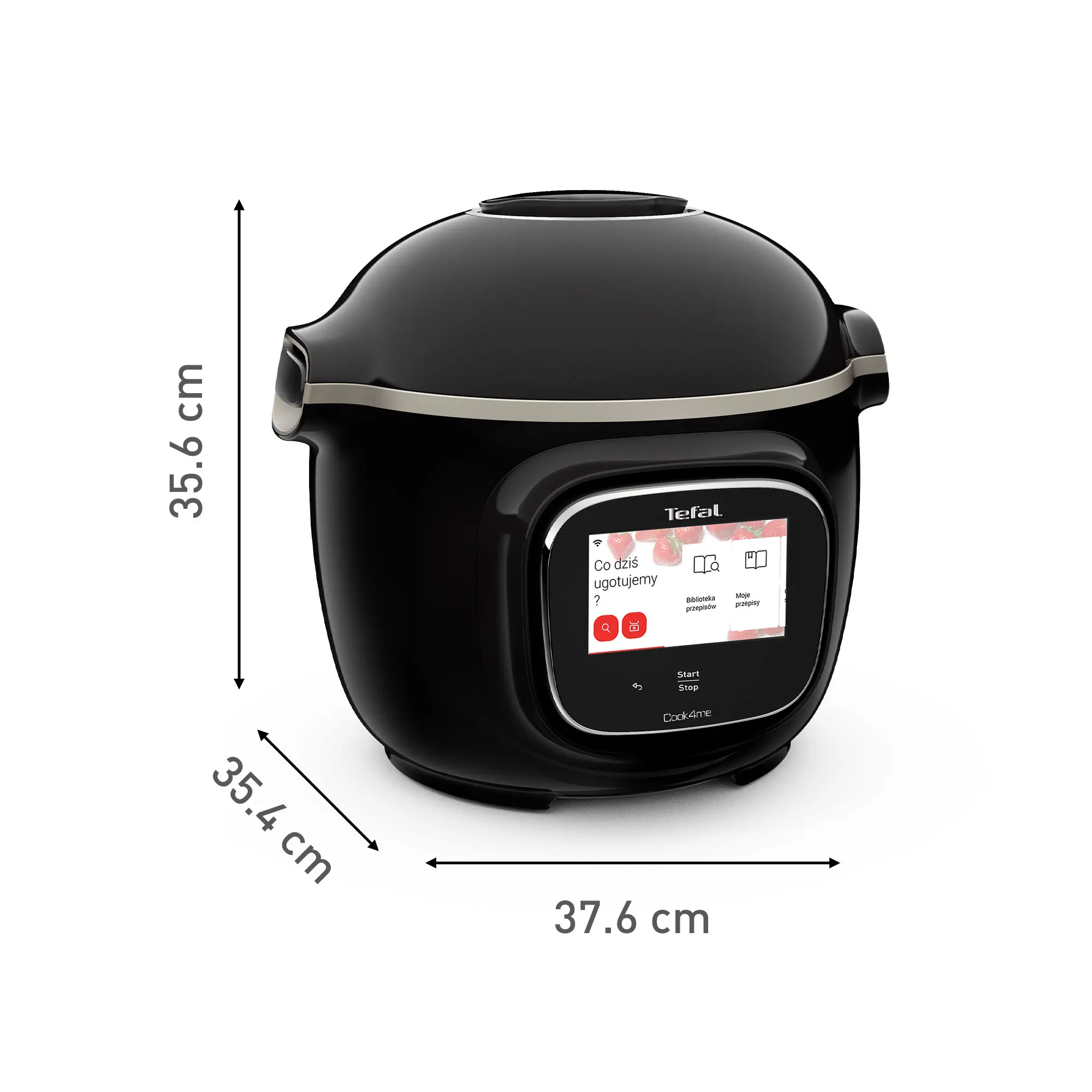 Multicooker Tefal Cook4me Touch Wi-Fi CY9128 1600W 6l Kosz do gotowania na parze