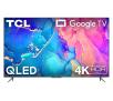 Telewizor TCL 50C635 50" QLED 4K Google TV Dolby Vision Dolby Atmos DVB-T2