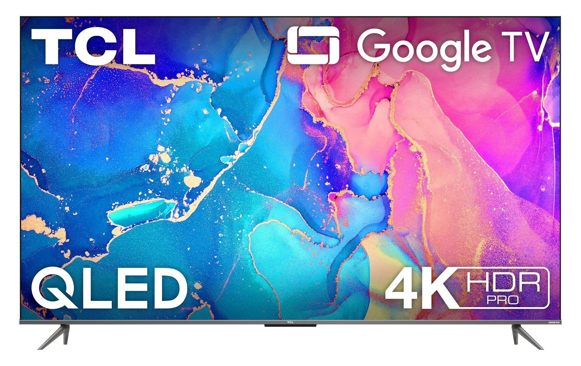 Telewizor TCL 55C635 55" QLED 4K Google TV Dolby Vision Dolby Atmos DVB-T2