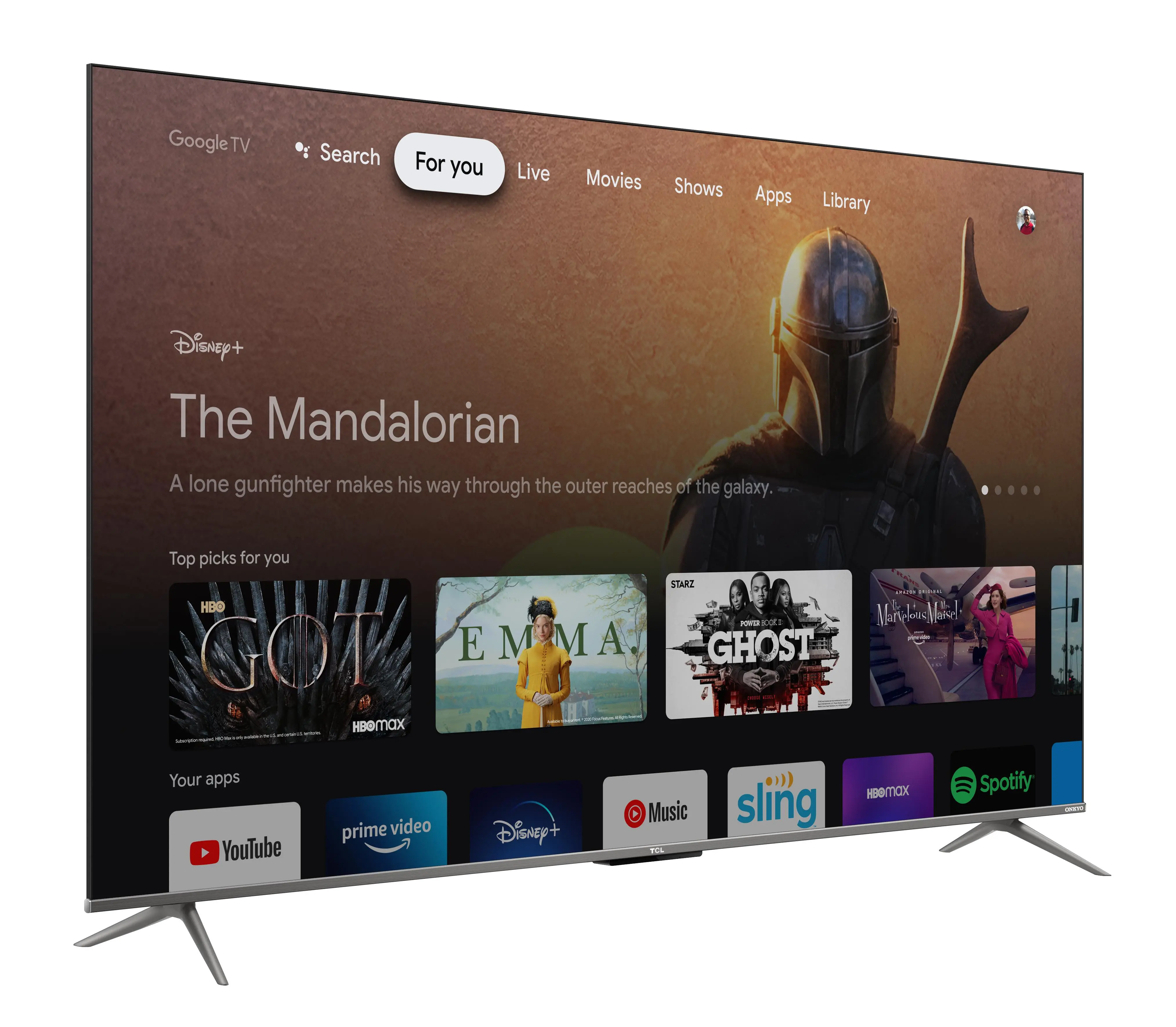 Telewizor TCL 55C635 55