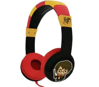 OTL Technologies Harry Potter Nauszne Czarno-czerwony