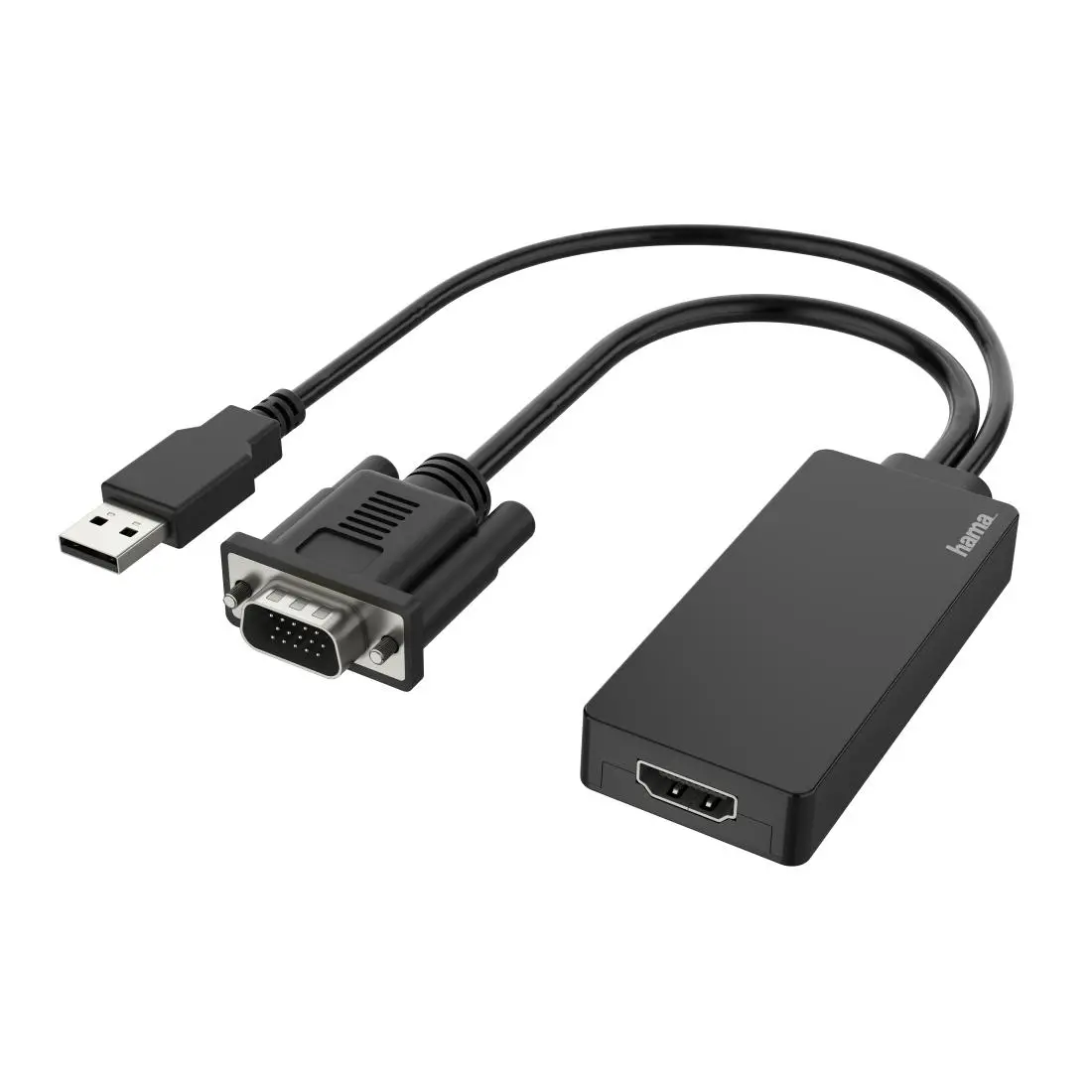 Adapter Hama 00200342 VGA/USB - HDMI