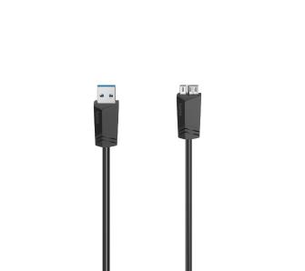 Kabel Hama USB-A 3,0 do microUSB 1,5 m 200627 Czarny