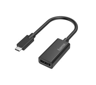 Adapter Hama 00200314 wtyk USB-C - gniazdo DP 4K