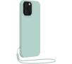 Etui BigBen Silicone Case do iPhone 13 Pro mietowy