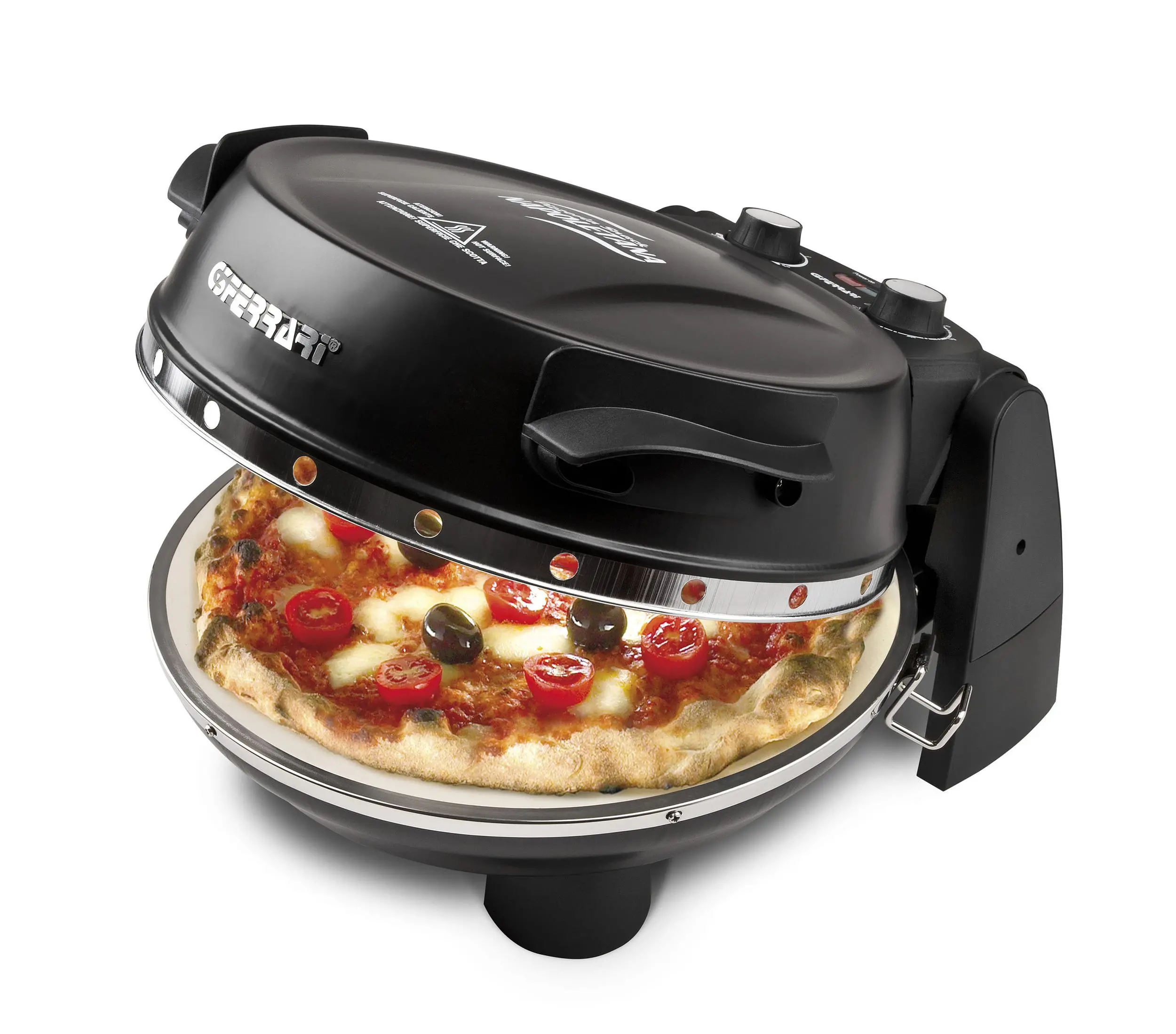 Piec do pizzy G3 Ferrari Snack Napoletana G10032 1200W Regulacja temperatury 31cm Czarny