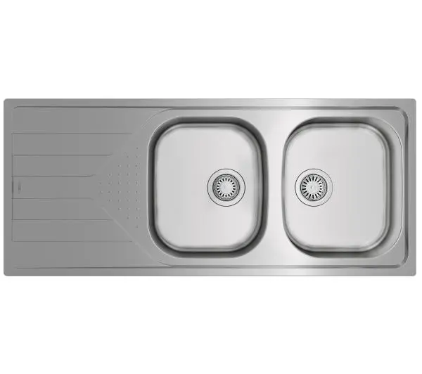 Zlewozmywaki kuchenne - Teka Universe 80 T-XP 2B 1D Stalowy