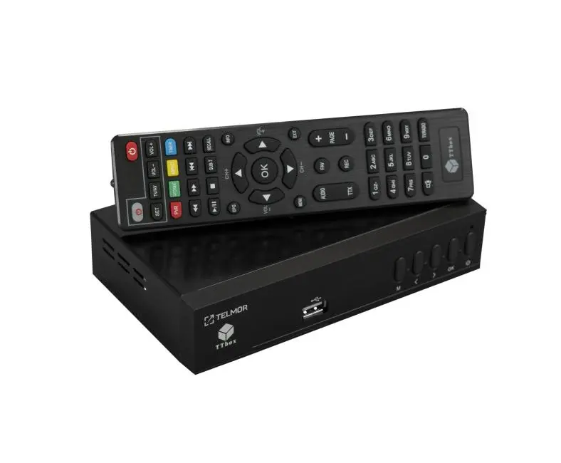 Dekoder Telmor TTbox DVB-T2 H.265 HEVC 1080p