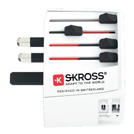 Adapter podróżny Skross MUV USB AC (1.302962)