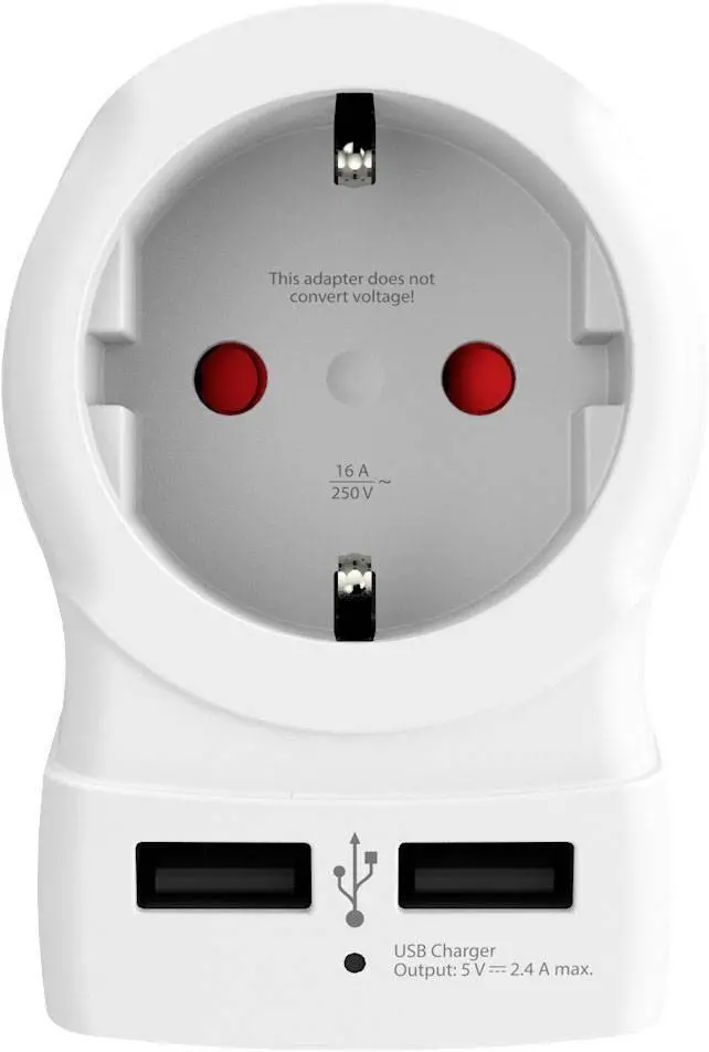 Adapter podróżny Skross Europe to UK USB 1.500280