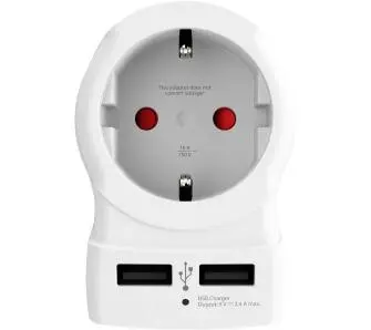 Adapter podróżny Skross Europe to UK USB 1.500280