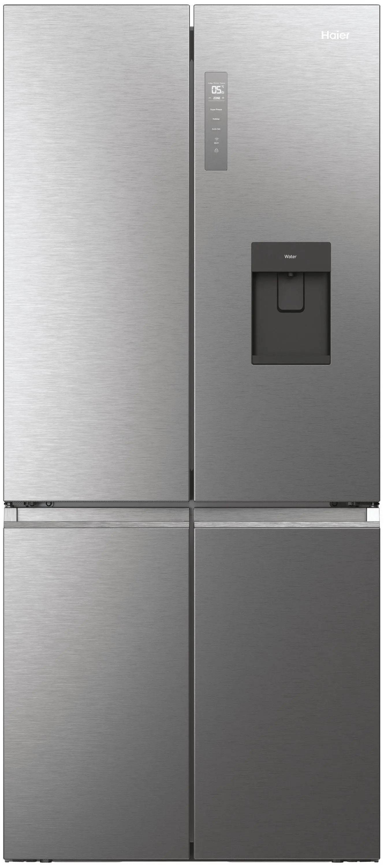 Lodówka Haier Seria 7 HCW7819EHMP Pełny No Frost 192,5cm Dystrybutor wody Zdalne sterowanie Inox