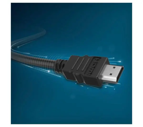 Hama 00205001 Full HD 3m Czarny