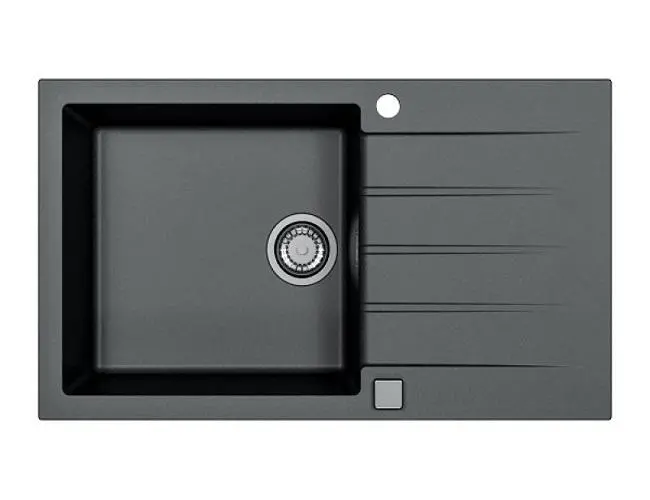 Zlewozmywak Alveus Cadit 40 1132031 Granitowy Czarny