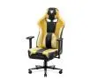 Fotel Diablo Chairs X-Player 2.0 Normal Size  Gamingowy do 150kg Skóra ECO Tkanina Dark sunflower