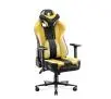 Fotel Diablo Chairs X-Player 2.0 Normal Size  Gamingowy do 150kg Skóra ECO Tkanina Dark sunflower