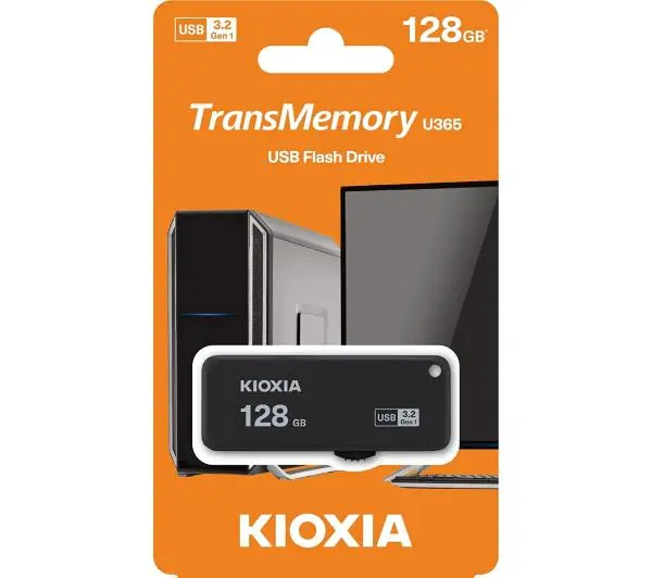 Kioxia TransMemory U365 128GB USB 3.2  Czarny