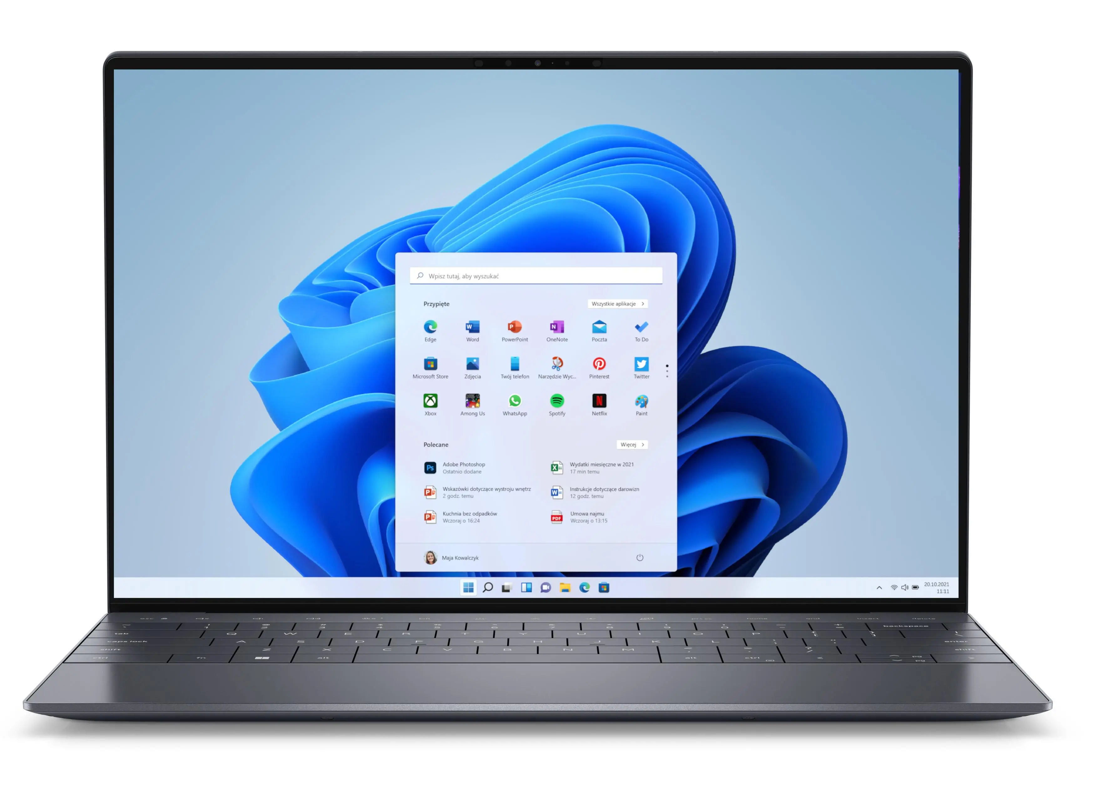 Laptop Dell XPS 13 Plus 9320-8662 13,4" i7-1260P 16GB RAM 1TB Dysk SSD Win11 Grafitowy