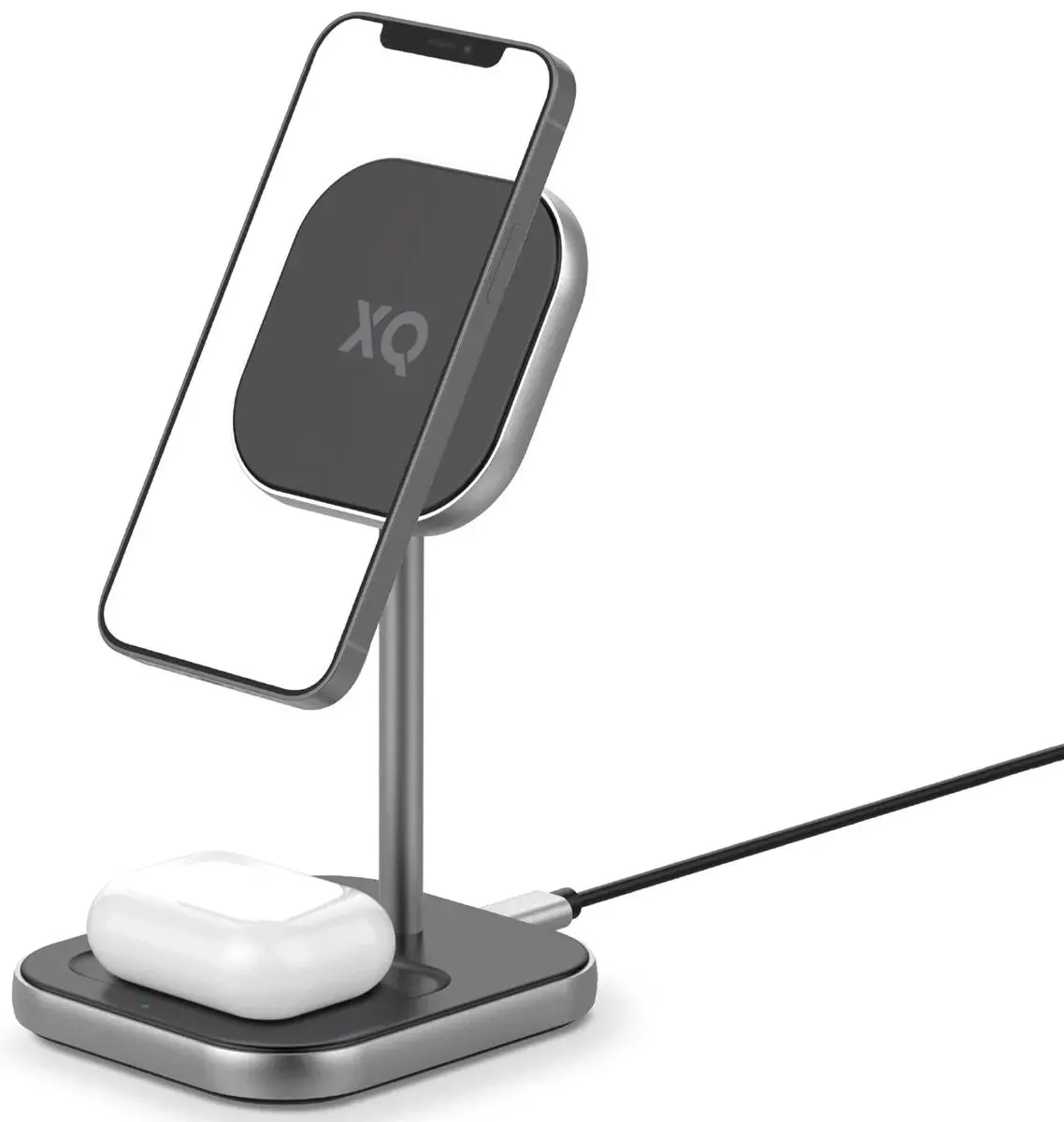 Ładowarka indukcyjna Xqisit Charging Station 2w1 Magsafe