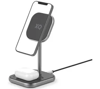 Ładowarka indukcyjna Xqisit Charging Station 2w1 Magsafe
