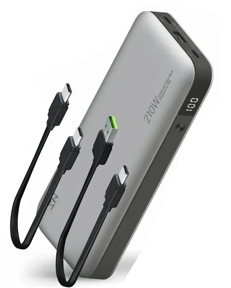 Powerbank ZMI PowerPack QB826G 25000mAh PD 210W Szary