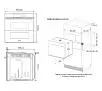 Piekarnik elektryczny parowy Samsung NV7B5645TAK Dual Cook Termoobieg AirFry Zdalne sterowanie Czarny