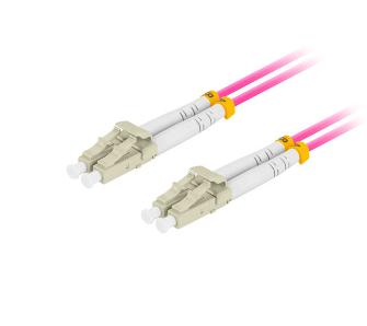 Kabel światłowodowy Lanberg kabel światłowodowy FO-LULU-MD41-0010-VT 1m Fioletowy