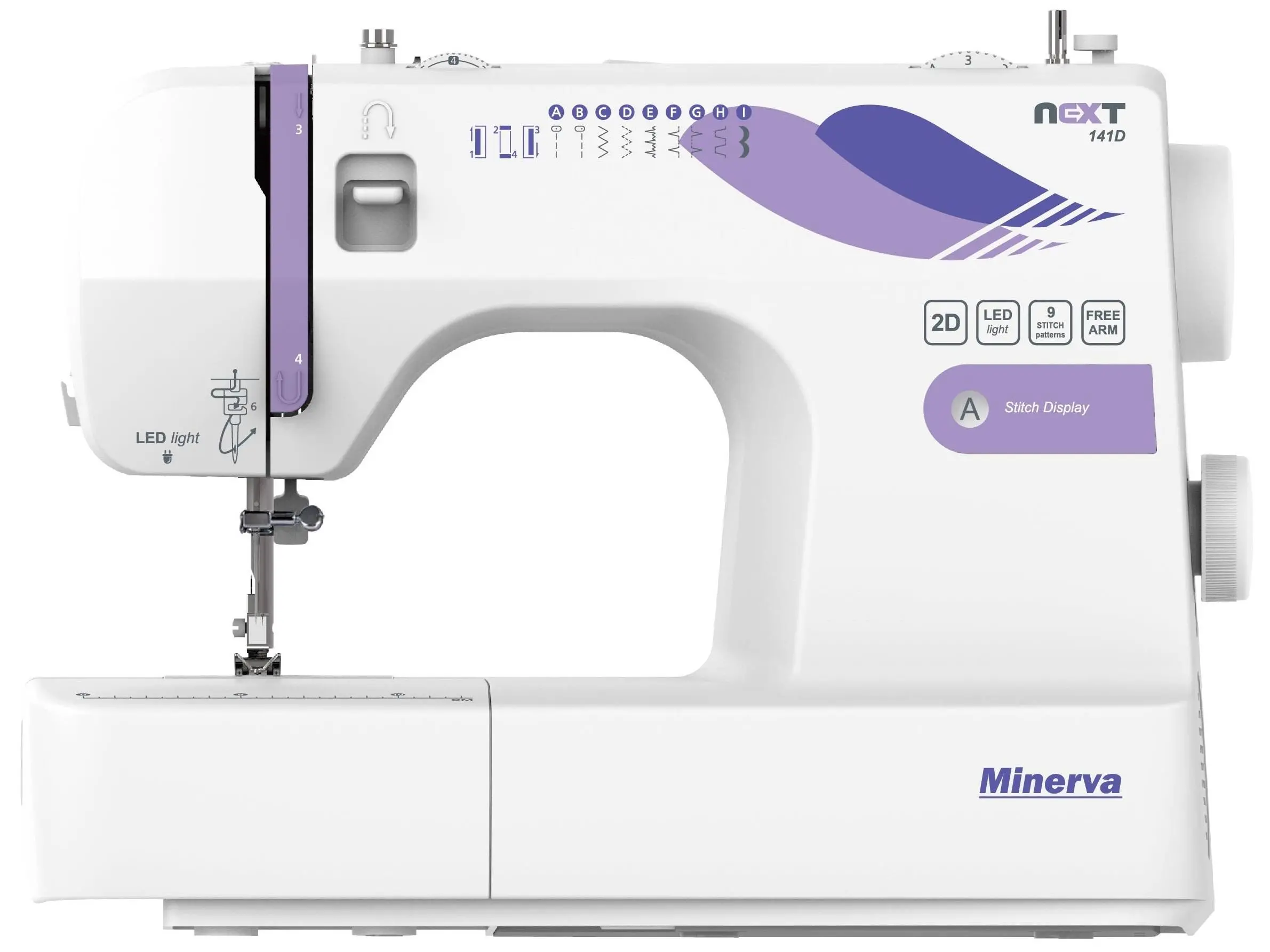 Maszyna do szycia Minerva Next 141D II