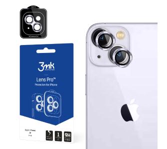 Szkło hybrydowe 3mk Lens Protection Pro Violet do iPhone 14