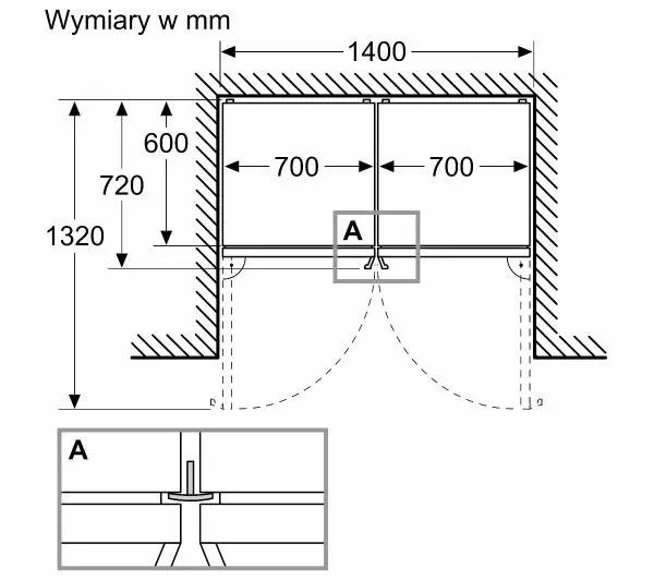 Siemens iQ500 KG49NAIBT Pełny No Frost 203cm Szuflada z kontrolą wilgotności Stal szczotkowana  - Kup na Raty - RRSO 0%