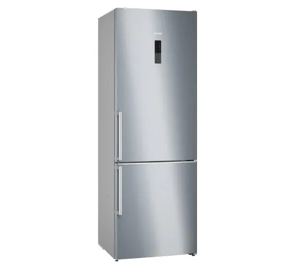 Siemens iQ500 KG49NAIBT Pełny No Frost 203cm Szuflada z kontrolą wilgotności Srebrny