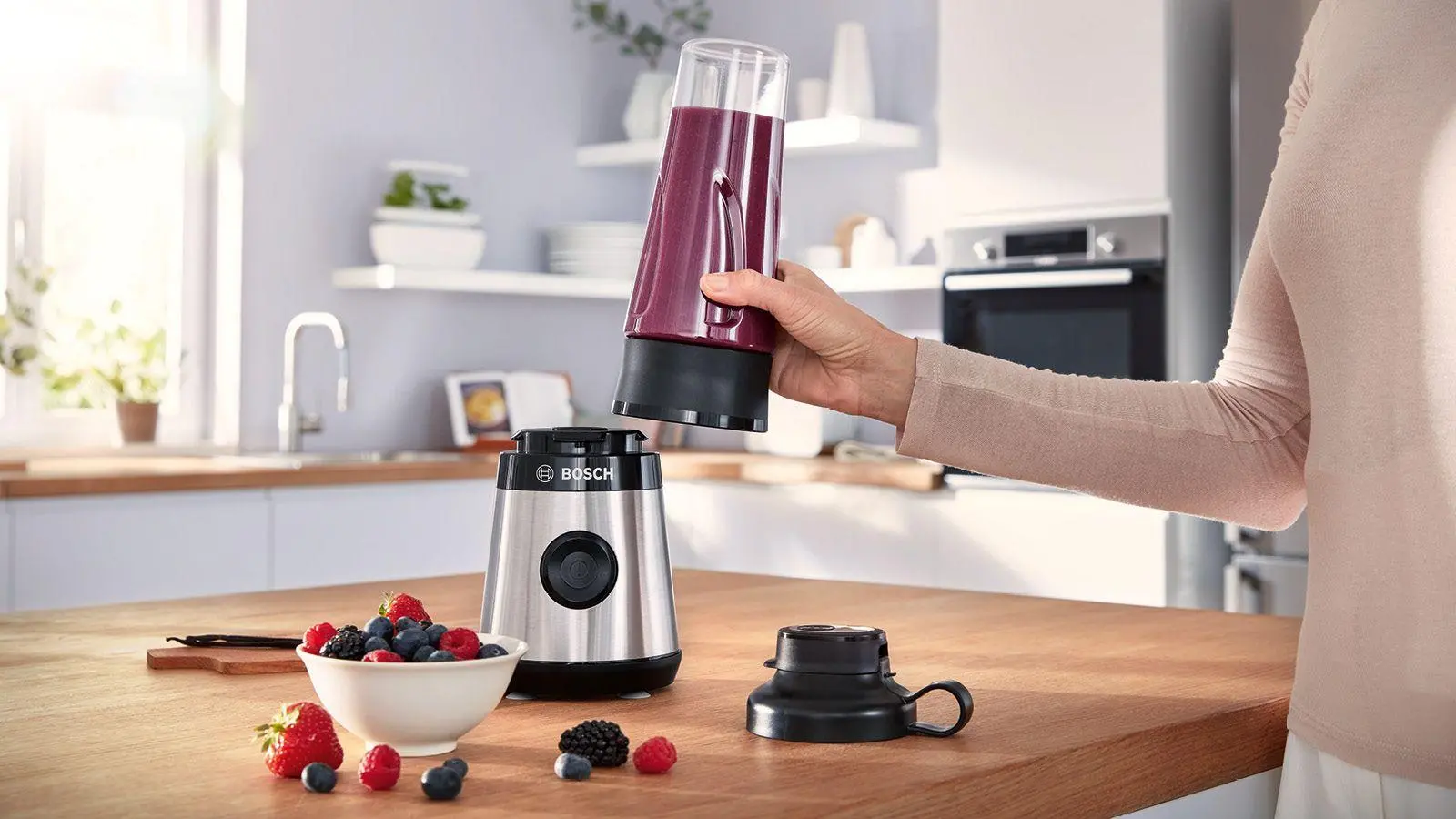 Blender kielichowy Bosch VitaPower Serie 2 MMB2111M 0,8l Butelka