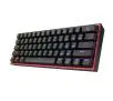 Klawiatura mechaniczna Redragon K617 Fizz RGB Red Box Switch  Czarny