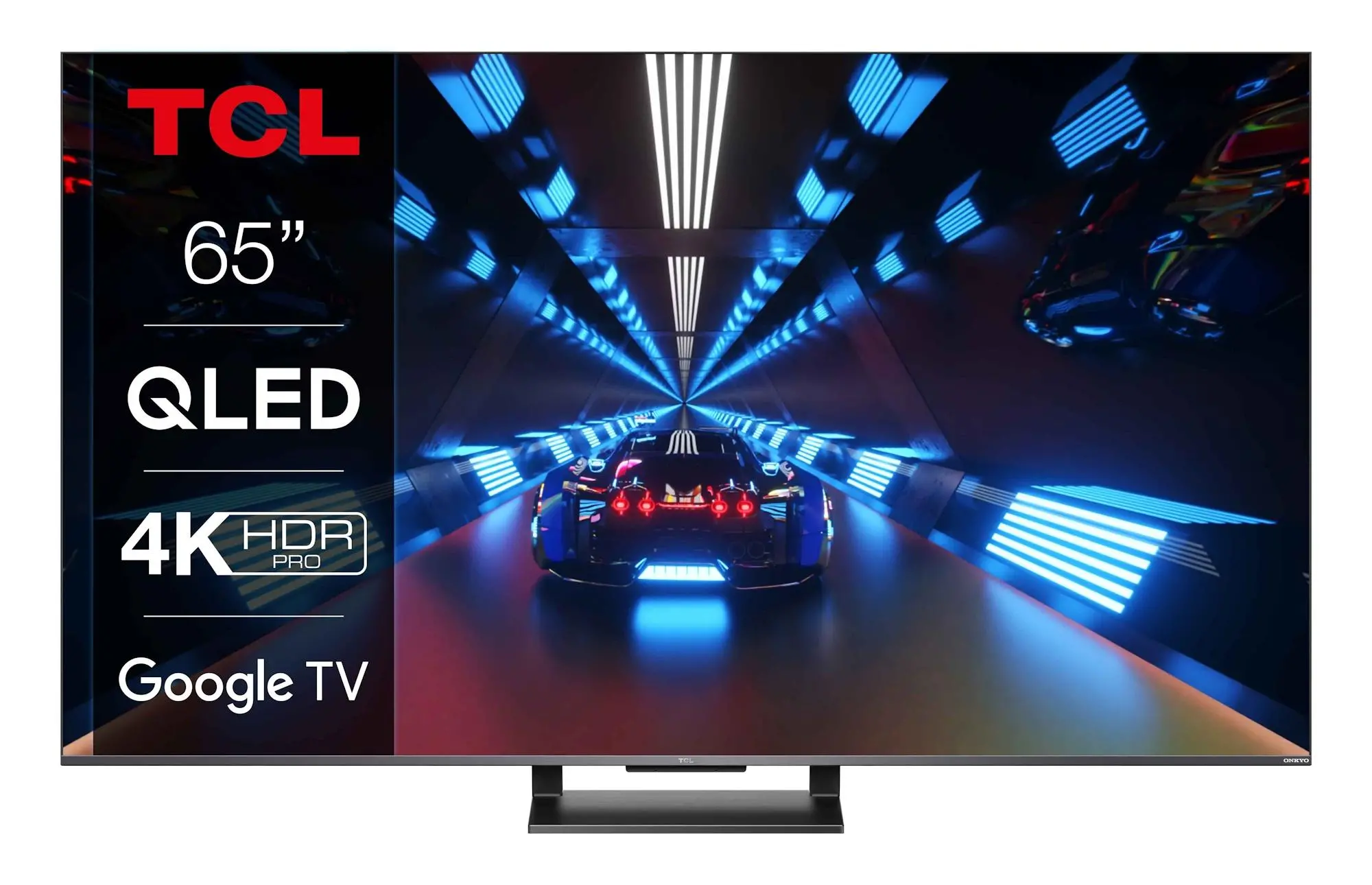 Telewizor TCL 65QLED860 65" QLED 4K 144Hz Google TV Dolby Vision IQ Dolby Atmos HDMI 2.1 DVB-T2