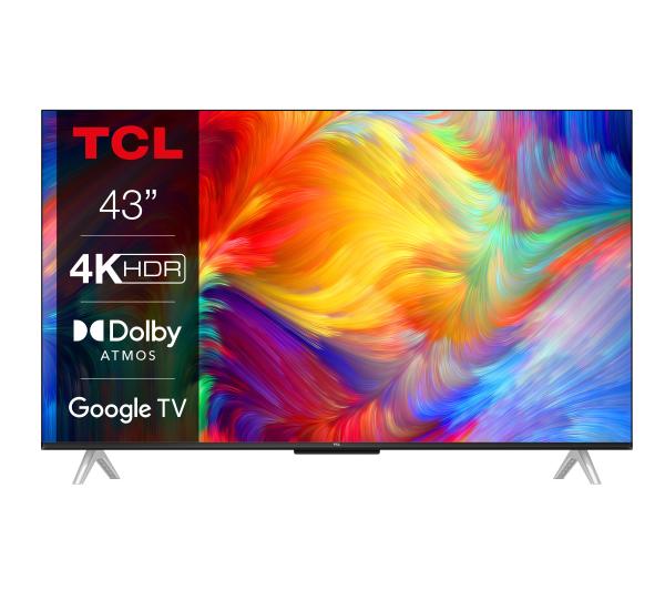 Telewizor TCL 43P638 43" LED 4K Google TV Dolby Vision DVB-T2