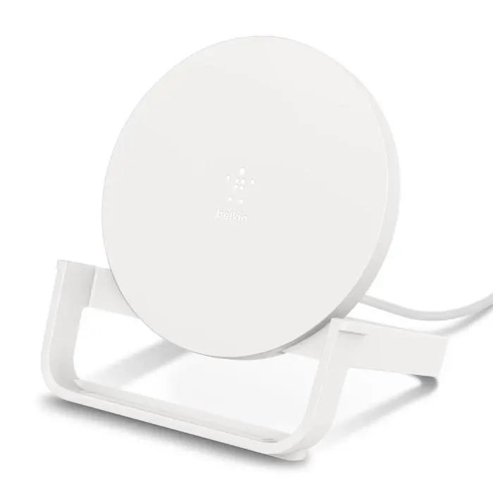 Ładowarka indukcyjna Belkin WIB001 Wireless Charging Stand 10W + ładowarka sieciowa Biały