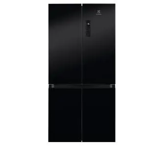 Lodówka Electrolux 900 ELT9VE52M0 Pełny No Frost 190cm Szuflada z kontrolą wilgotności Czarne szkło