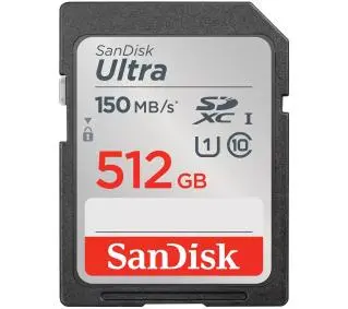 SANDISK Ultra SDXC UHS-I 512GB 150MB/s
