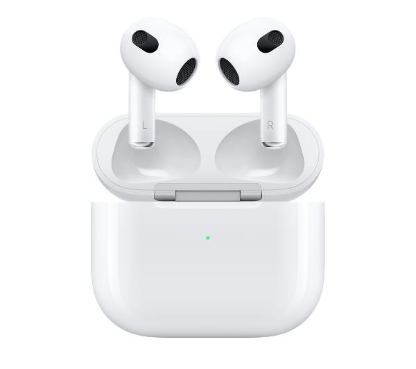 Słuchawki bezprzewodowe Apple AirPods 3. generacji z etui ładującym Lightning Douszne Bluetooth 5.0