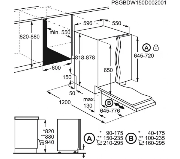 Electrolux 600 SatelliteClean EES48401L 60cm Automatyczne otwieranie drzwi Szuflada na sztućce - Kup na Raty - RRSO 0%