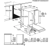 Zmywarka Electrolux 600 SatelliteClean EES48401L 60cm Automatyczne otwieranie drzwi Szuflada na sztućce