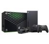 Konsola Xbox Series X z napędem - 1TB - dodatkowy pad (czarny) - ładowarka PowerA Dual Charging Station