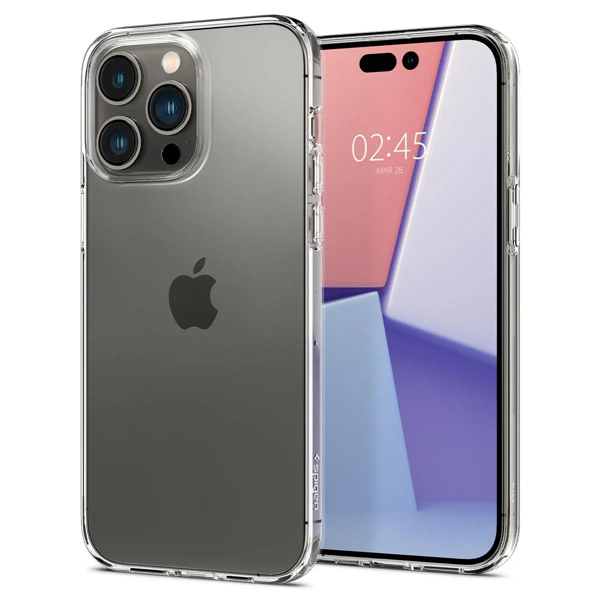 Etui Spigen Liquid Crystal do iPhone 14 Pro crystal clear