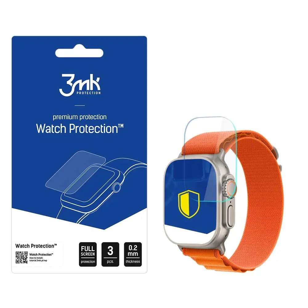 Szkło hybrydowe 3mk Watch Protection do Apple Watch Ultra