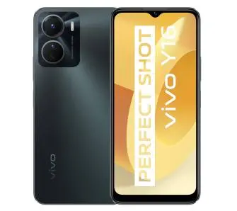 Smartfon vivo Y16 - 6,51" - 13 Mpix - czarny