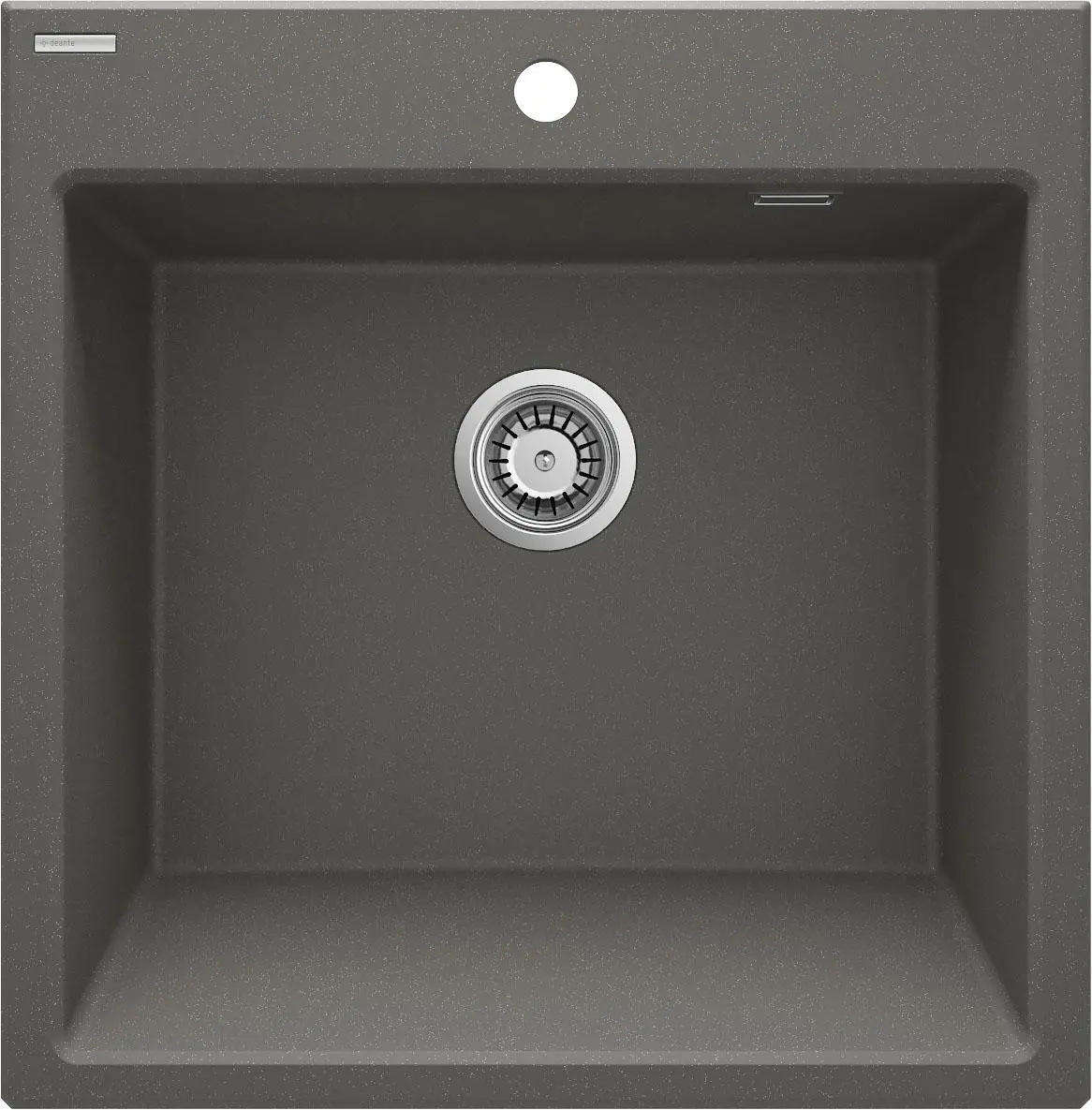 Zlewozmywak Deante Eridan ZQE_T10K Granitowy Antracyt metalik