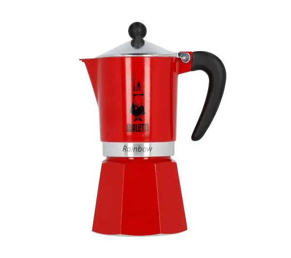 Kawiarki - Bialetti Rainbow 6tz 300ml Czerwony