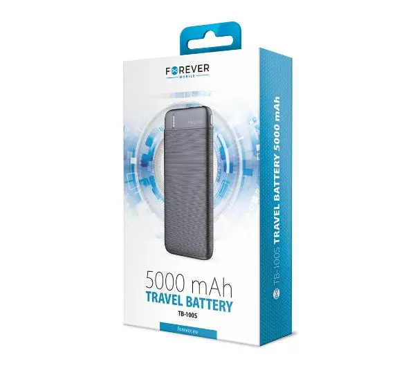 Forever TB-100S 5000mAh Czarny