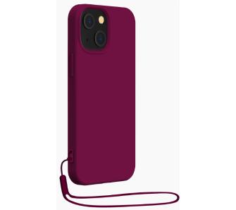 Etui BigBen MagSafe Silicone pasek do iPhone 14 Plus burgund