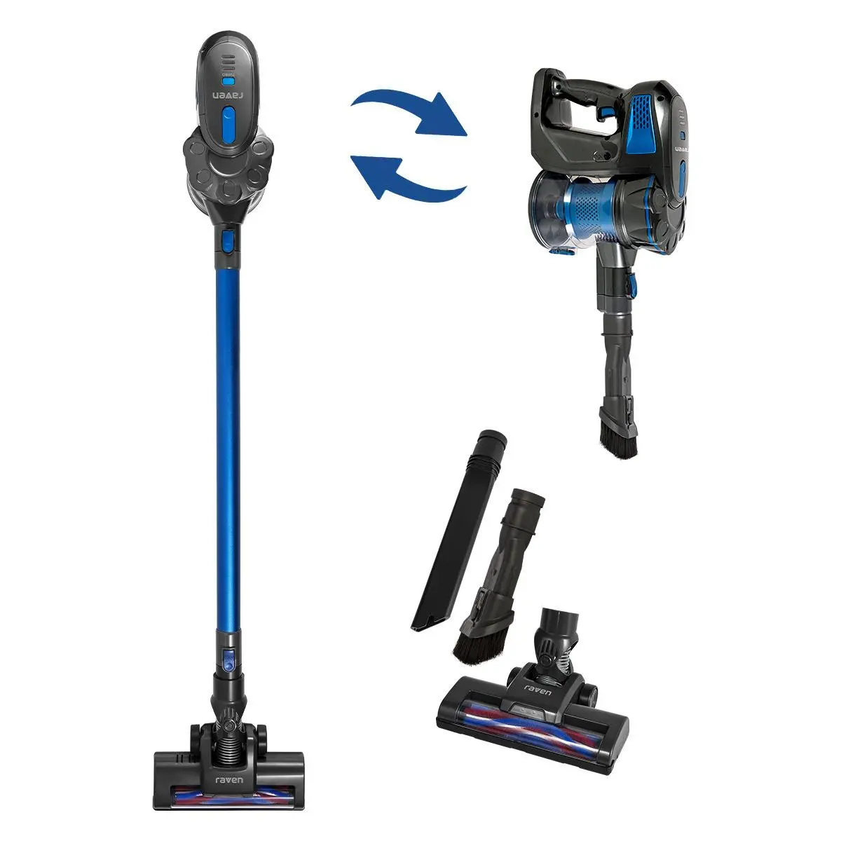 Odkurzacz bezprzewodowy Raven EOR001X 45min Wymienny akumulator